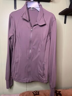 Women’s Mauve Full-Zip Active Jacket